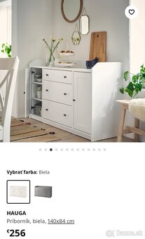 IKEA pribornik komoda Hauga Top stav - 2