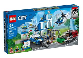 LEGO City - Policajná stanica 60316 - NOVÉ - 2