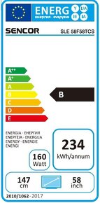 SENCOR SLE 58F58TCS 147cm - 2