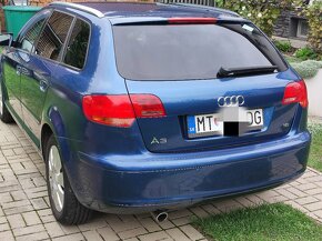 Audi A3 sportback 1.6 benzín/LPG, automat, r.v. 2008 - 2