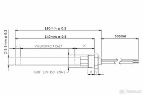 Zapaľovacia špirála 280W s 3/8 závitom HT62651 - 2