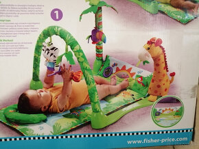 Hracia podložka pre bábätká Fisher-Price Rainforest - 2