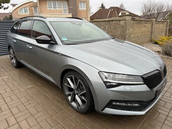 Škoda SUPERB SPORTLINE 2021 2.0TDi M6 110kW MATRIX/ŤAŽNÉ/DCC - 2