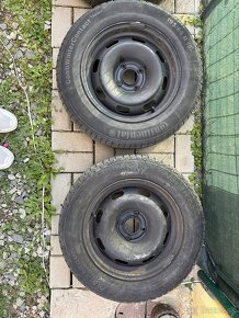 Zimná sada plechových kolies 4x108 195/65 R15 - 2