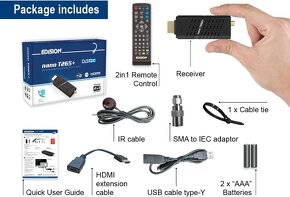 DVB-T2 prijímače Edision - Picco / Pping / Nano / Storm 504 - 2