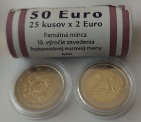 Euromince rolky 2 euro UNC - 2