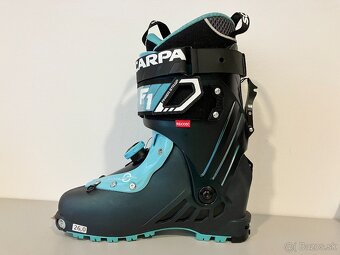 Predám dámske skialpové topánky Scarpa F1 WMN veľ. 260 mm - 2