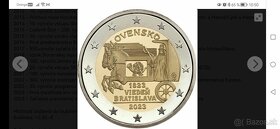 2€ slovenske mince v UNC kvalite - 2