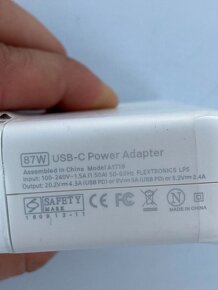 Nabíjačka pre Macbook 87W USB-C Power Adapter - 2