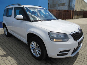 ŠKODA YETI 2.0 TDI, 4x4, EURO 6, Ad blue, Alu disky, - 2