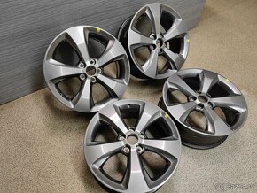 Alu disky 5x110 R18 Jeep Cherokee - original NEPOUŽITO - 2