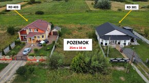 Malčice – 400 m2 STAVEBNÝ POZEMOK na rodinný dom - 2