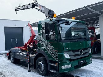 MERCEDES-BENZ ATEGO 1218 HÁKOVÝ NOSIČ HYDRAULICKÁ RUKA HIAB - 2