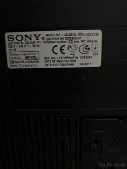 SONY BRAVIA KDL-40EX720 - 2