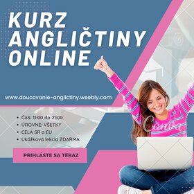 Doučovanie Angličtiny - Anglický Jazyk Vyučovanie Online - - 2