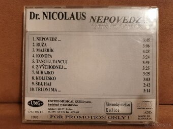 CD promo DR. NICOLAUS - Nepovedz - 2