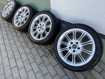 Originál Disky BMW 5x120 R18 zimné pneu 245/40 R18 - 2