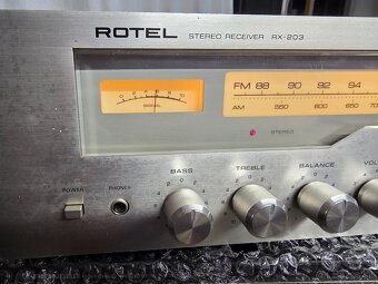 ROTEL RX-203 vintage stereo receiver - 2