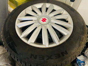 R16 zimné pneumatiky 215/60 R16 a disky 6,5Jx16 5x114,3 - 2