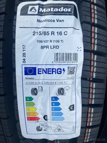 Zimné pneumatiky 215/65 R16C. - 2