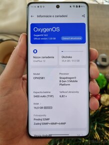 Oneplus 12 16/512Gb aj vymenim - 2