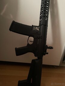 Delta Armory airsoft zbraň AR15 LA 16,2” ALPHA Full Metal - 2