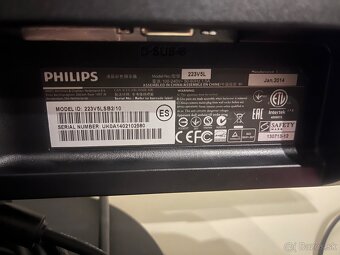 Monitor Philips 223V5L - 21,5” - 2