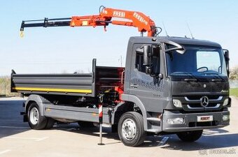 MERCEDES ATEGO 1224 TROJSTRANNÝ SKLÁPAČ + HYDRAULICKÁ RUKA - 2