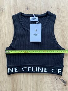 celine top čierny S,M velkosti - 2