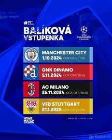 VSTUPENKY ŠK Slovan Bratislava LIGA MAJSTROV - 2