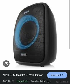 Niceboy party boy 2 100w NOVY‼️ ZARUKA - 2