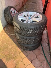 Zimné pneumatiky 225/55 R17 s diskami BMW 5x120 - 2