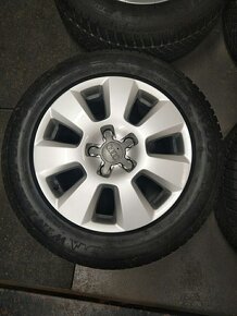 16" alu AUDI A 4,A 6 + zimné pneu. - 2