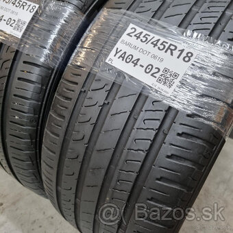 Letné pneumatiky 245/45 R18 BARUM DOT0619 - 2