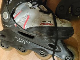 Kolieskové korčule FLEXI ABEC1 SOFT WHEELS - 2