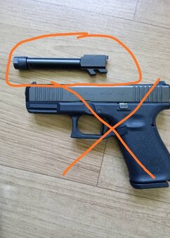 Predam tlmic na pistol Glock - 2