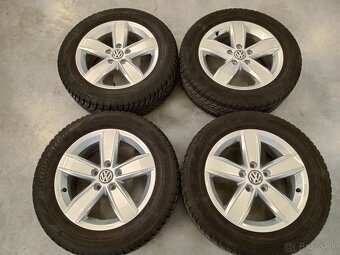 4ks zimne ALU 5x112 R16 6J ET43 Original VOLKSWAGEN T ROC - 2