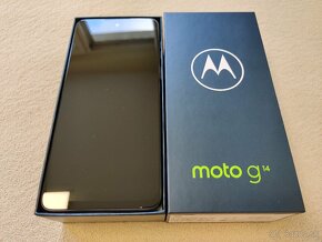 Motorola G14.   4/128gb.   Metalíza Steel Grey. - 2