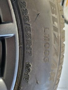 Zimné Bridgestone 225 55 r17 - 2