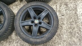 Elektróny R17 5x110 + nové zimné pneu Continental - Alfa 159 - 2