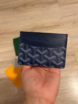 Goyard cardholder /peňaženka - navy blue (GO9) - 2