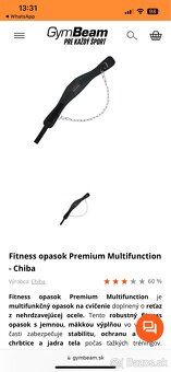 Fitness opasok Premium Multifunction - Chiba - 2