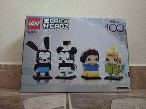 Predám nové a nerozbalené lego 40622 Disney 100 Brickheadz - 2