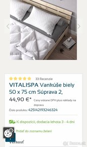 VitaliSpa vankúše 50 x 75 - 2