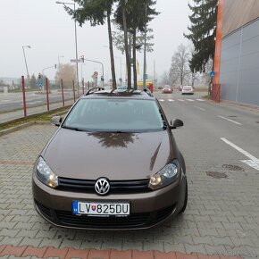 Volkswagen Golf 6 combi 1,6 TDI 2012 - 2