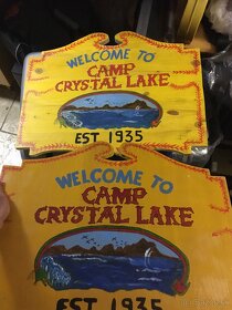 Camp crystal lake napis - jason vorhees - 2