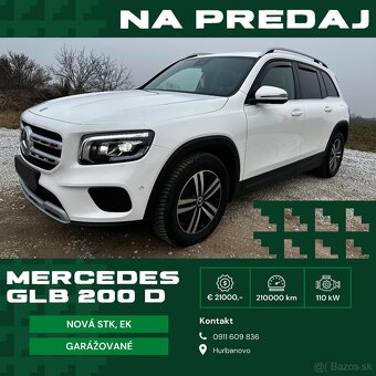 Mercedes-Benz GLB 200 d v TOP Stave - 2