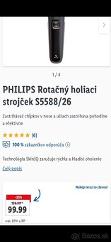 holiaci strojcek Philips SHAVER S5588 - 2