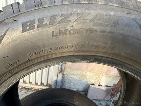 2ks Zimne pneumatiky BRIDGESTONE 205/60 R16 - 2