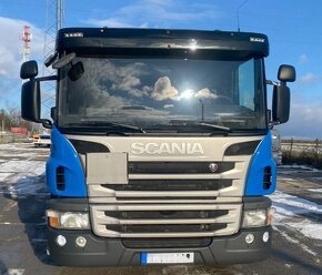 8758 Scania P280 - 4x2 - Valník + HR-PALFINGER PK 12002-ES – - 2